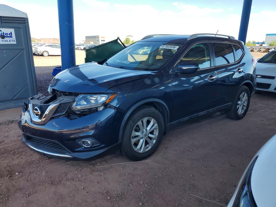 NISSAN ROGUE 2015 с VIN 5N1AT2MT9FC823220 - Снимка от търг