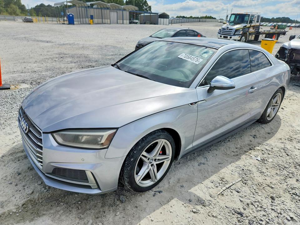 AUDI S5 2018 с VIN WAUP4AF59JA006917 - Снимка от търг