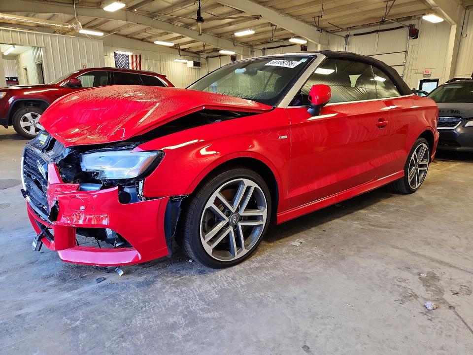 AUDI A3 2019 с VIN WAUYELFF5K1016688 - Снимка от търг