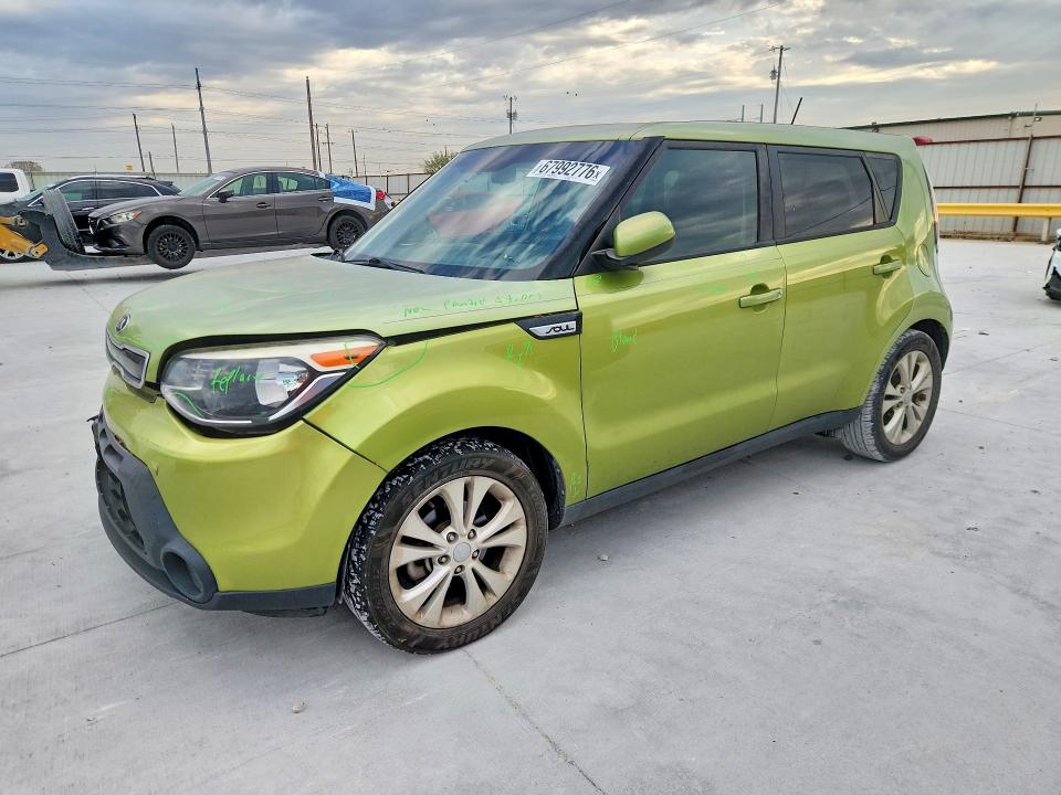 KIA SOUL 2015 with VIN KNDJP3A56F7785555 - Photo from auction