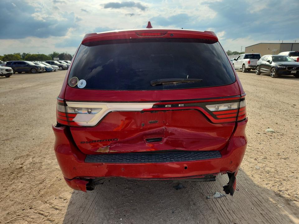 Снимка 6 от търг – 2018 DODGE DURANGO с VIN 1C4RDHAG6JC412817