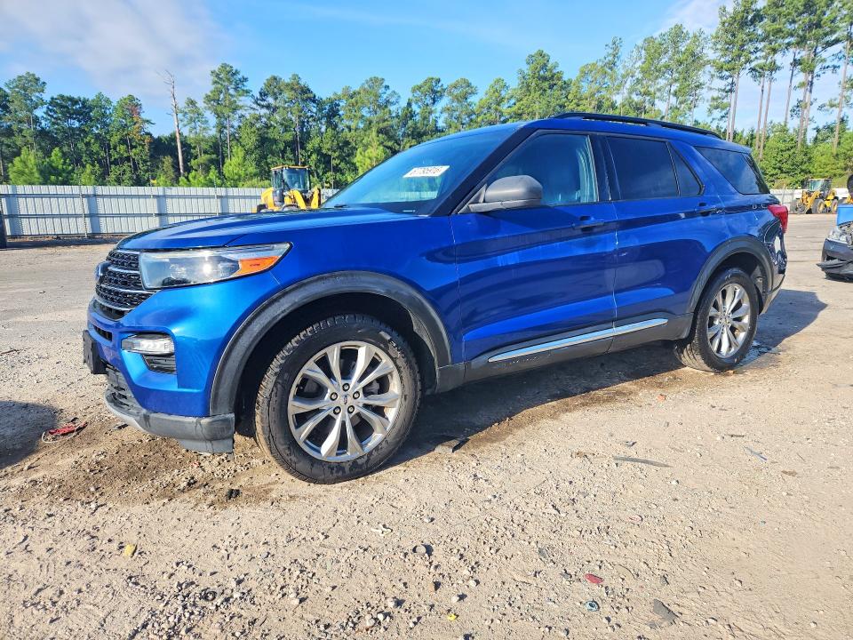 Photo 1 from auction – 2020 FORD EXPLORER with VIN 1FMSK7DH1LGA47671