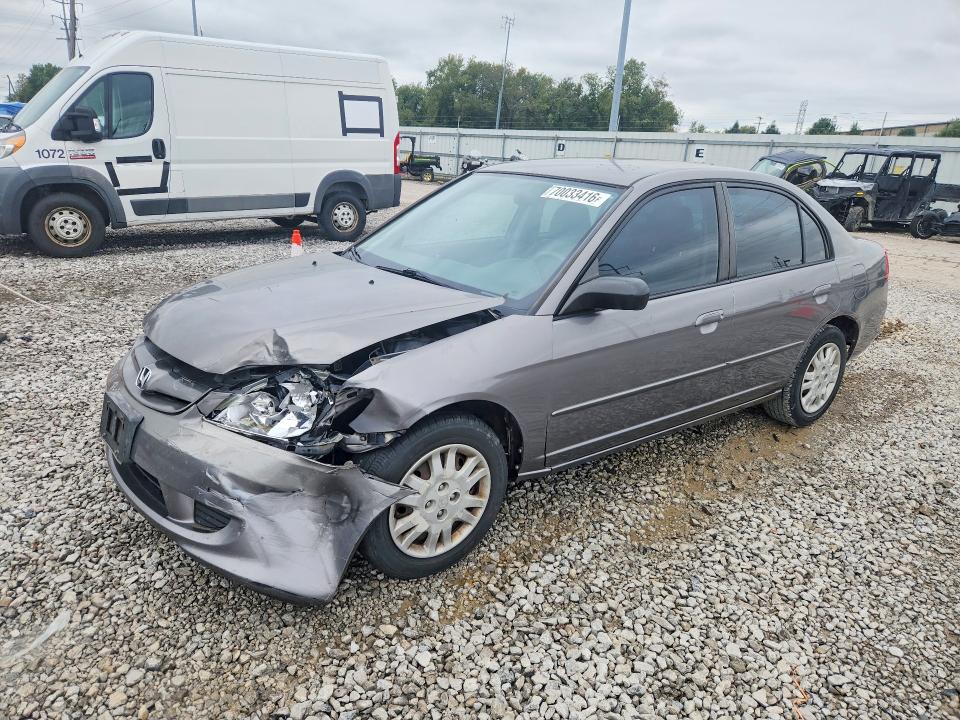 Photo 1 from auction – 2004 HONDA CIVIC with VIN 1HGES16544L015258