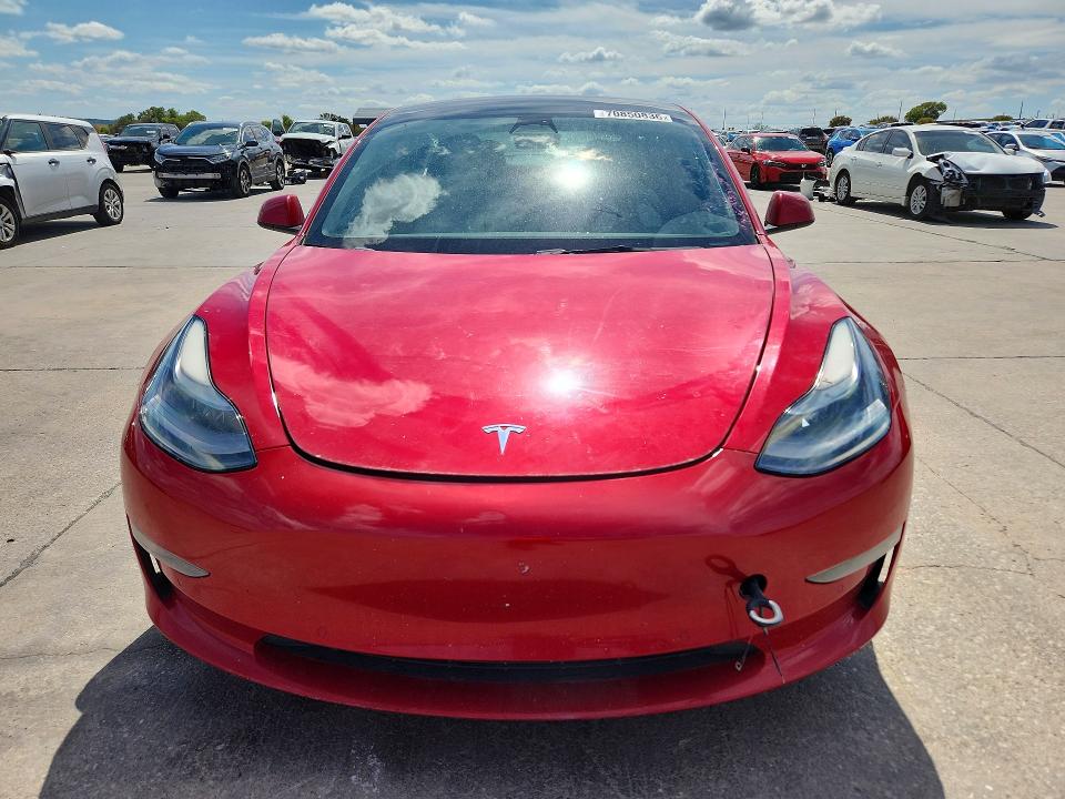 Photo 5 from auction – 2022 TESLA MODEL 3 with VIN 5YJ3E1EC6NF299588