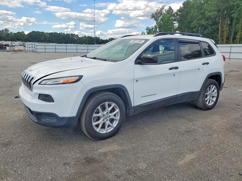 Photo 1 from auction – 2017 JEEP CHEROKEE with VIN 1C4PJMAB7HW567737
