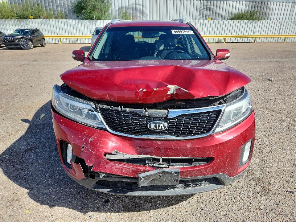 Photo 5 from auction – 2014 KIA SORENTO with VIN 5XYKT3A66EG438429