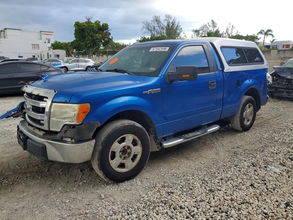 FORD F150 2013 with VIN 1FTMF1CM4DFC59548 - Photo from auction