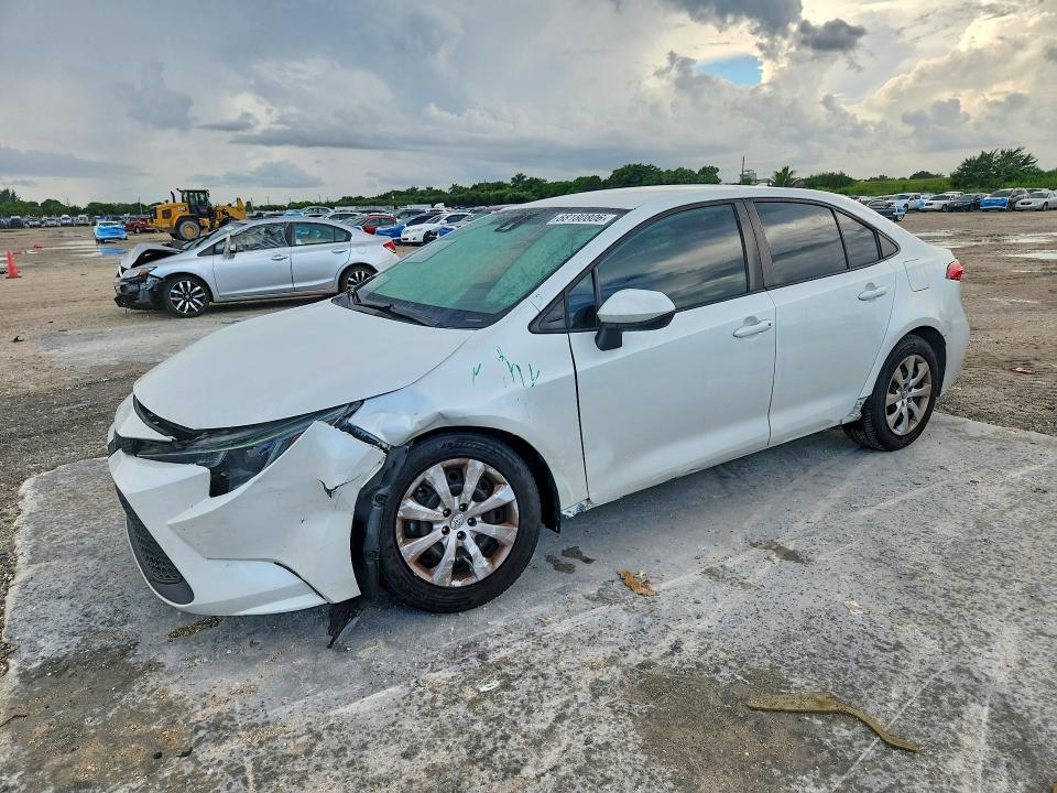 TOYOTA COROLLA 2022 с VIN 5YFEPMAE9NP287323 - Снимка от търг