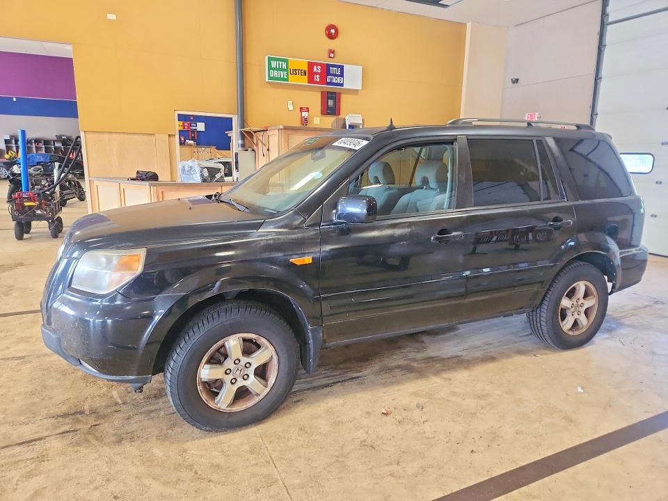 HONDA PILOT 2007 with VIN 2HKYF18427H523256 - Photo from auction