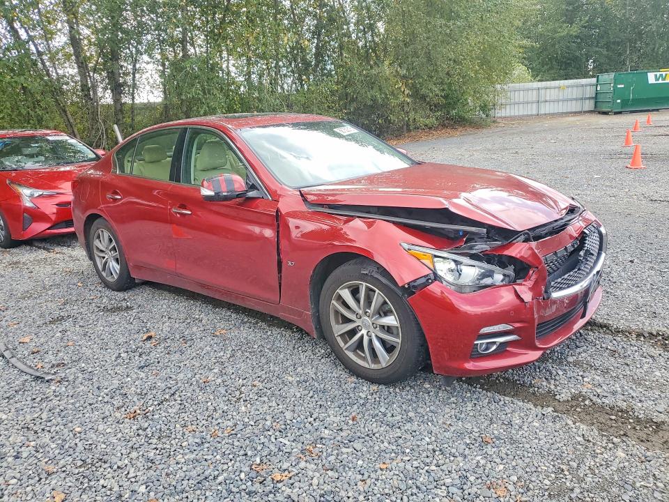 Photo 4 from auction – 2015 INFINITI Q50 with VIN JN1BV7AR6FM402268