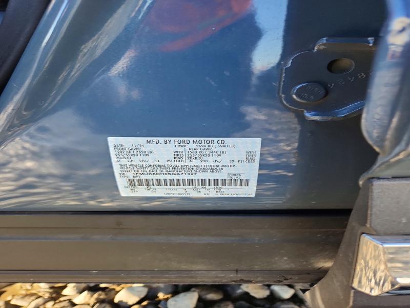Photo 14 from auction – 2025 FORD EXPLORER with VIN 1FMUK8DH0SGA71327