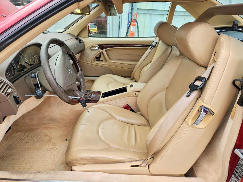 Photo 7 from auction – 2002 MERCEDES-BENZ SL with VIN WDBFA68F22F202212