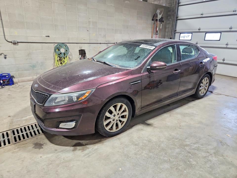 KIA OPTIMA 2014 with VIN 5XXGN4A74EG348473 - Photo from auction