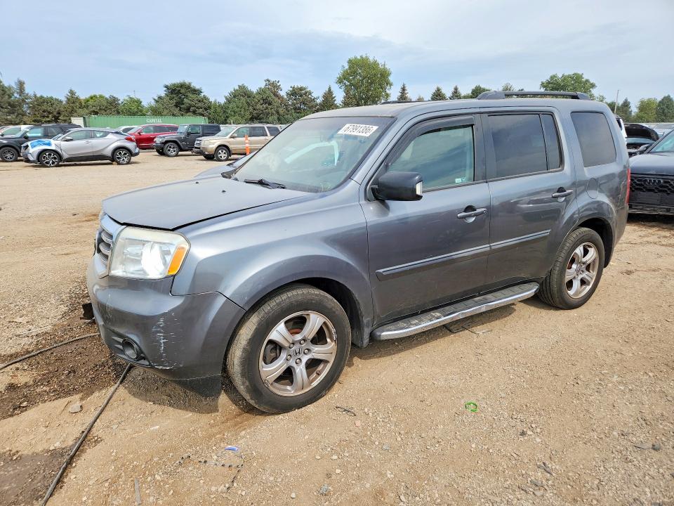 HONDA PILOT 2012 с VIN 5FNYF4H57CB040042 - Снимка от търг