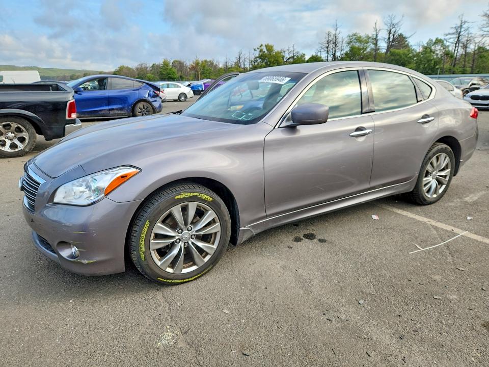 INFINITI M37 2011 with VIN JN1BY1AR9BM376408 - Photo from auction