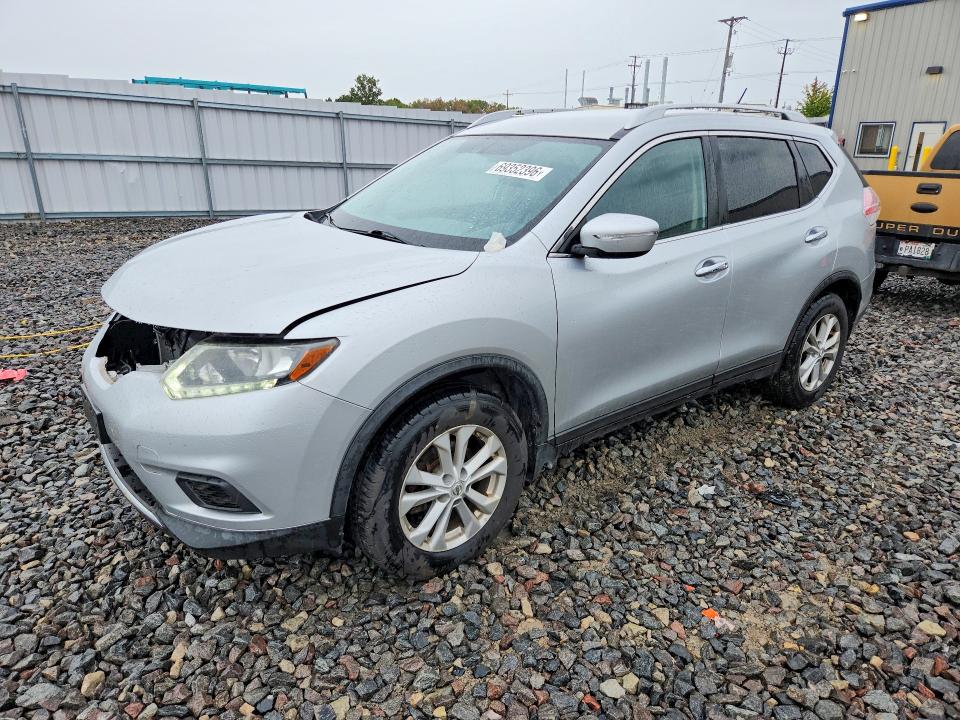 NISSAN ROGUE 2015 with VIN KNMAT2MV1FP531110 - Photo from auction