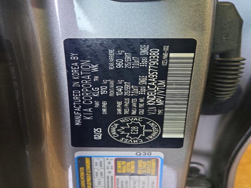 Photo 14 from auction – 2025 KIA SELTOS with VIN KNDEUCAA9S7790380