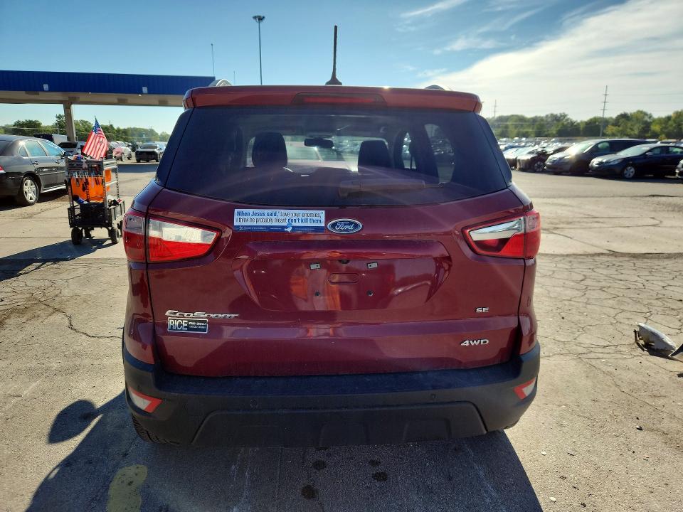 Снимка 6 от търг – 2022 FORD ECOSPORT с VIN MAJ6S3GL4NC460201