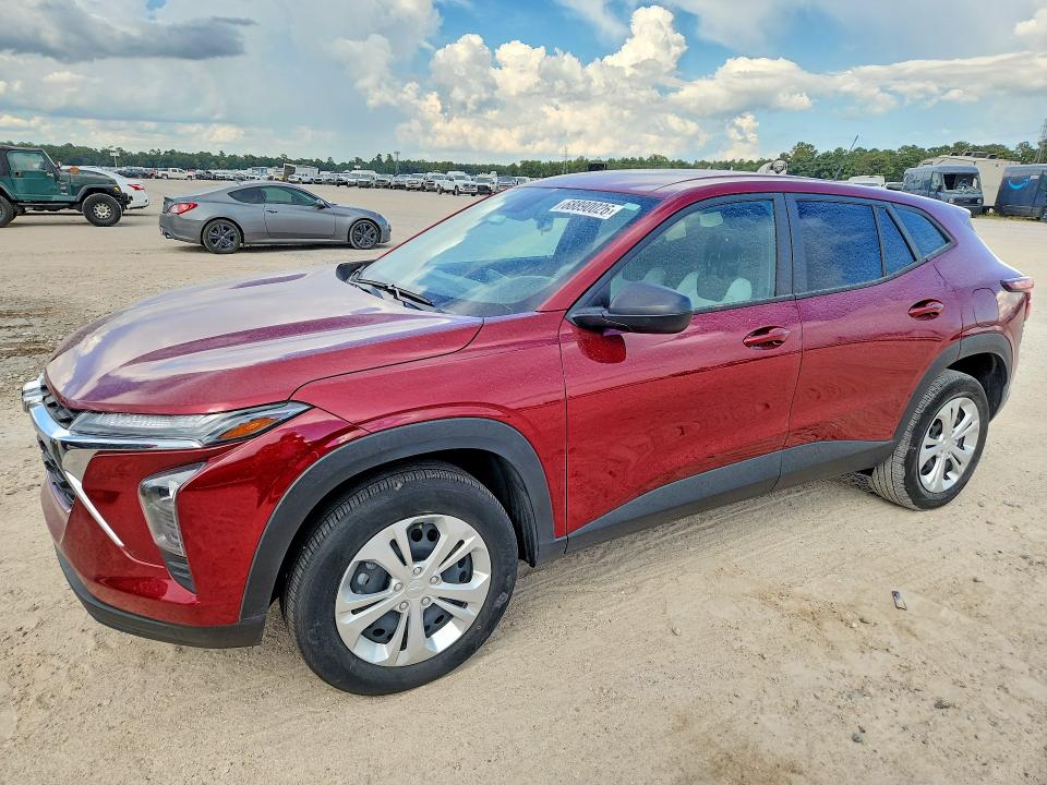 CHEVROLET TRAX 2025 with VIN KL77LFEP1SC241756 - Photo from auction