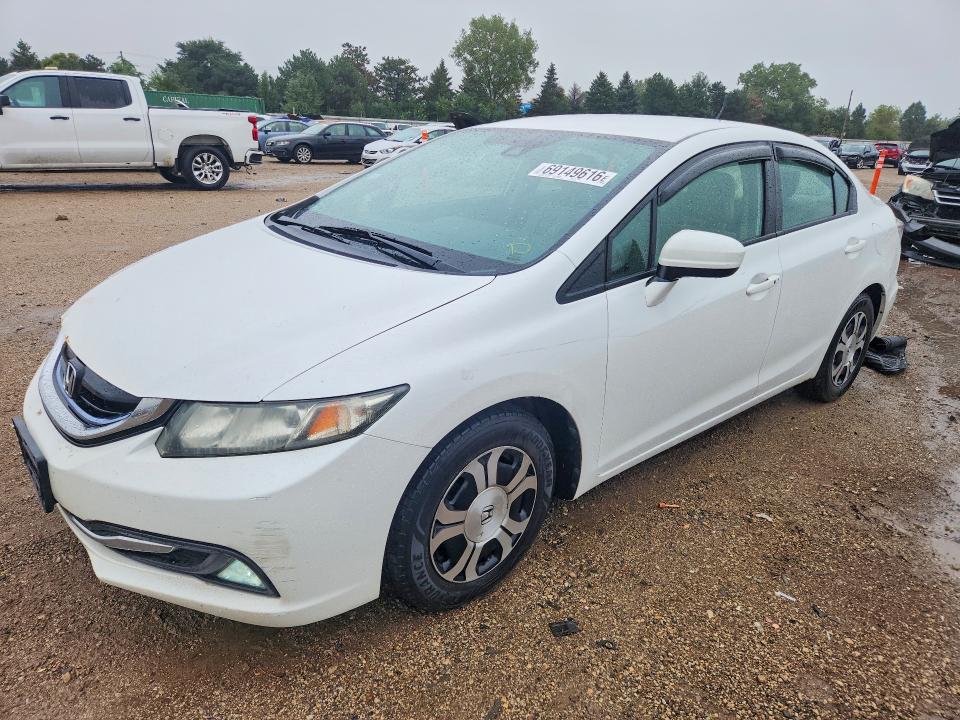 Photo 1 from auction – 2014 HONDA CIVIC with VIN 19XFB4F21EE000155