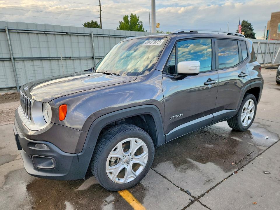 JEEP RENEGADE 2017 with VIN ZACCJBDB2HPF74302 - Photo from auction