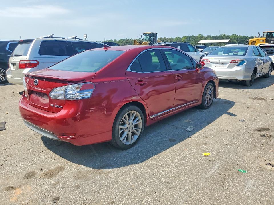 Photo 3 from auction – 2010 LEXUS HS 250H with VIN JTHBB1BAXA2012787