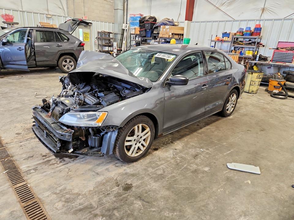 VOLKSWAGEN JETTA 2015 с VIN 3VW3A7AJXFM224146 - Снимка от търг