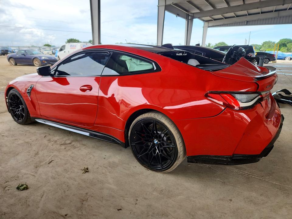Фото 2 с аукциона – 2022 BMW M4 с VIN WBS43AZ02NCJ94028