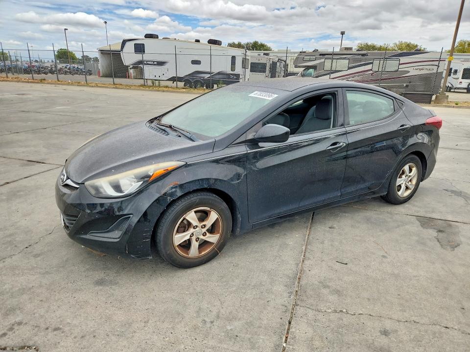 HYUNDAI ELANTRA 2014 with VIN 5NPDH4AE3EH537337 - Photo from auction