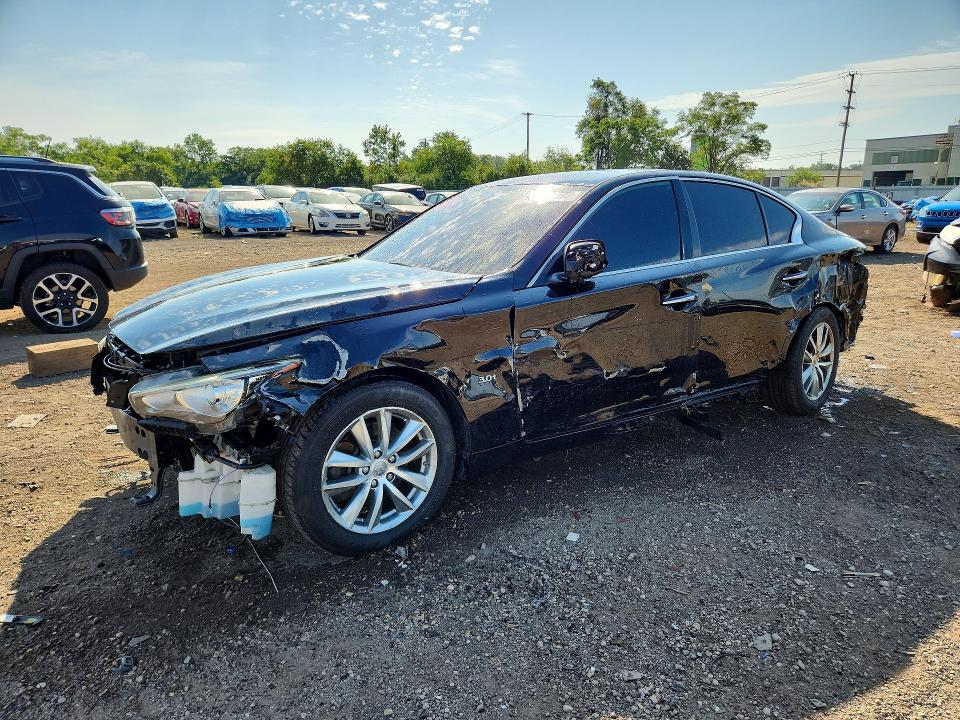 INFINITI Q50 2016 с VIN JN1EV7AR4GM342621 - Снимка от търг