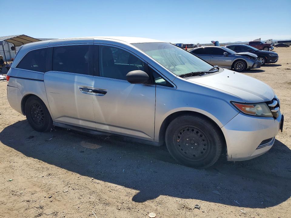 Photo 4 from auction – 2014 HONDA ODYSSEY with VIN 5FNRL5H20EB045997