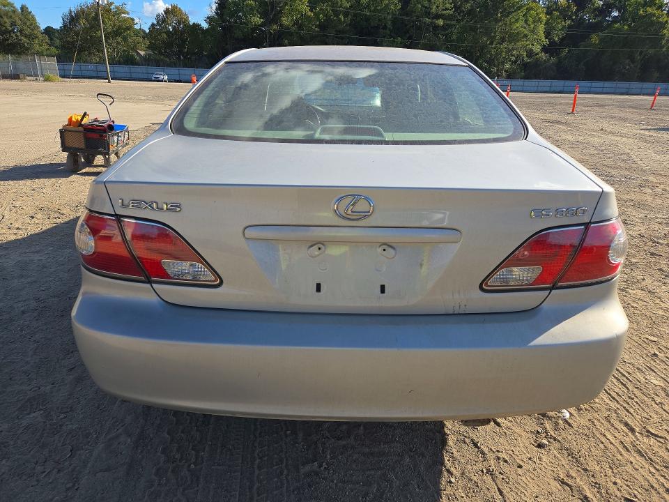 Photo 6 from auction – 2004 LEXUS ES with VIN JTHBA30G845020217