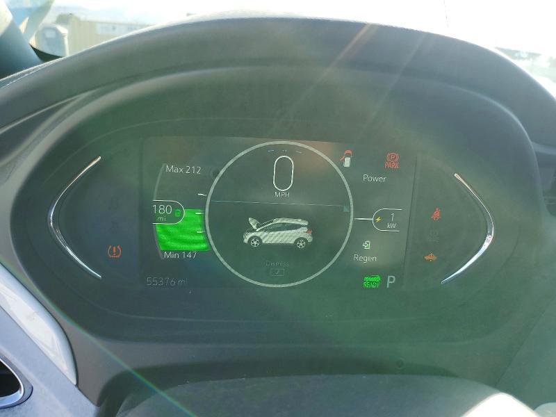Photo 9 from auction – 2019 CHEVROLET BOLT EV with VIN 1G1FZ6S08K4134937