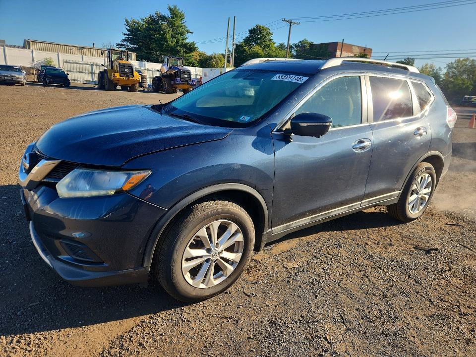 NISSAN ROGUE 2015 with VIN 5N1AT2MV0FC822569 - Photo from auction