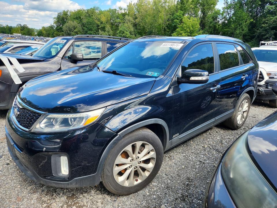 Photo 1 from auction – 2014 KIA SORENTO with VIN 5XYKUDA76EG430343