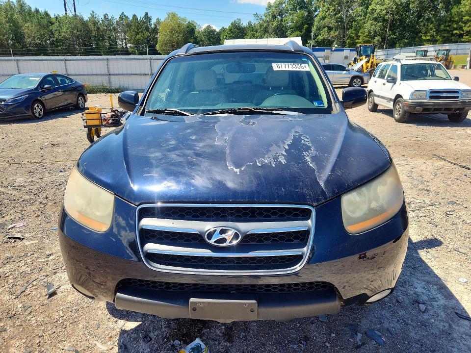 Photo 5 from auction – 2008 HYUNDAI SANTA FE with VIN 5NMSH13E48H204536