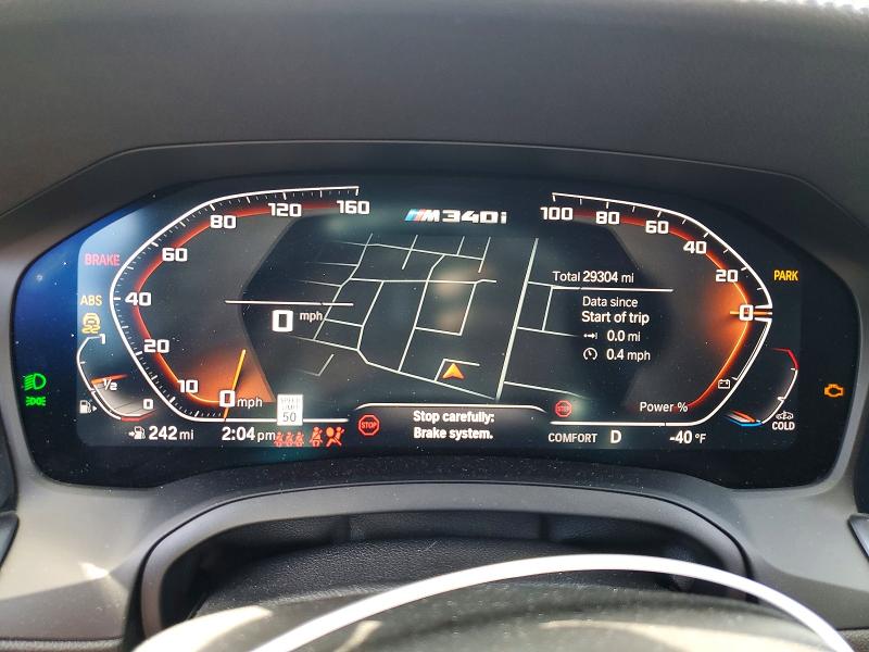 Photo 9 from auction – 2021 BMW M340I with VIN 3MW5U7J00M8C12908
