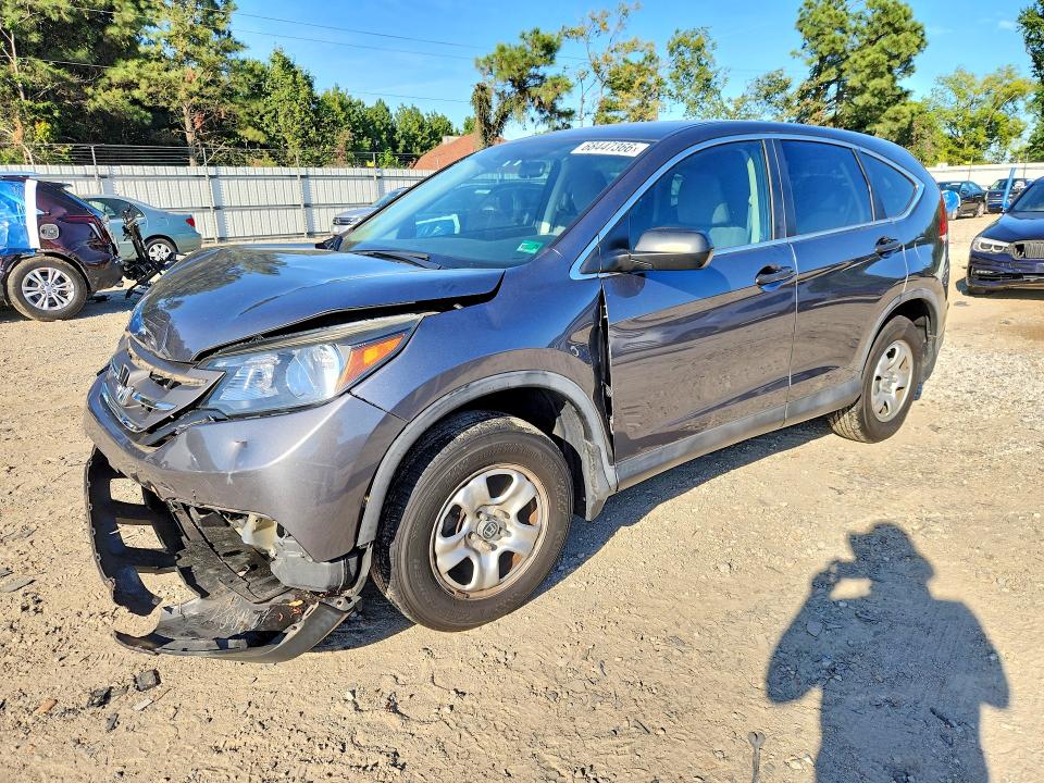 HONDA CR-V 2014 with VIN 3CZRM3H30EG703347 - Photo from auction