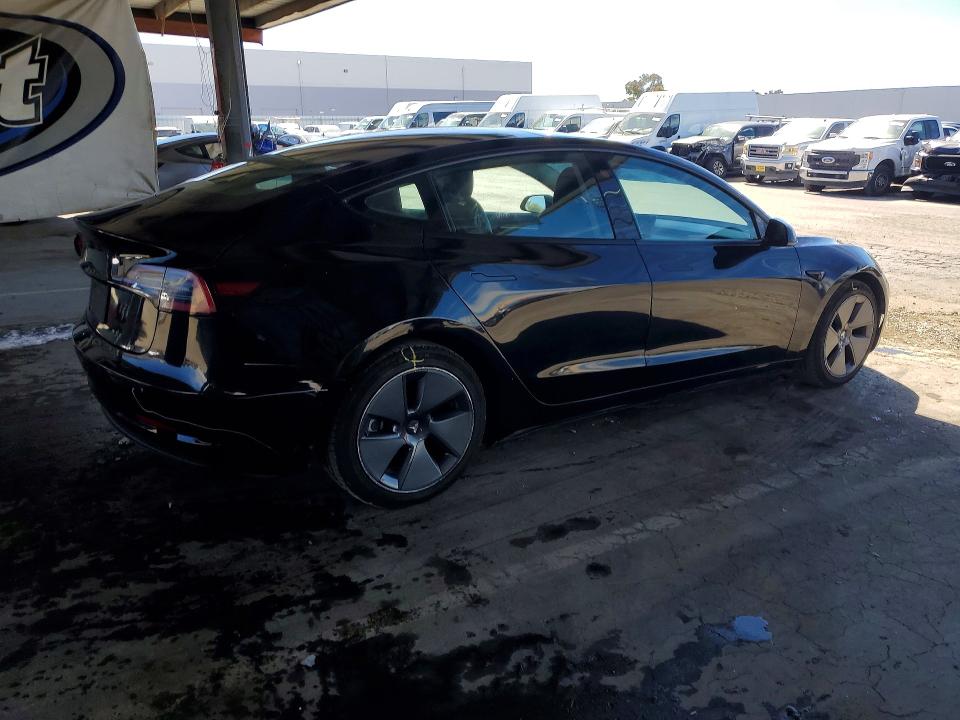 Photo 3 from auction – 2022 TESLA MODEL 3 with VIN 5YJ3E1EB2NF260004