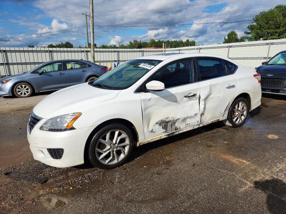 NISSAN SENTRA 2014 с VIN 3N1AB7APXEY271358 - Снимка от търг