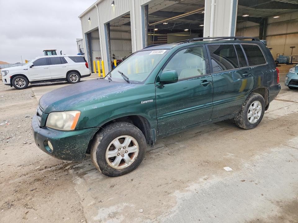 Photo 1 from auction – 2001 TOYOTA HIGHLANDER with VIN JTEHF21A410030636