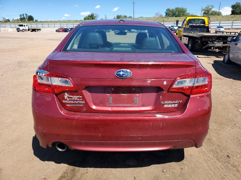 Photo 6 from auction – 2016 SUBARU LEGACY with VIN 4S3BNAN6XG3014008