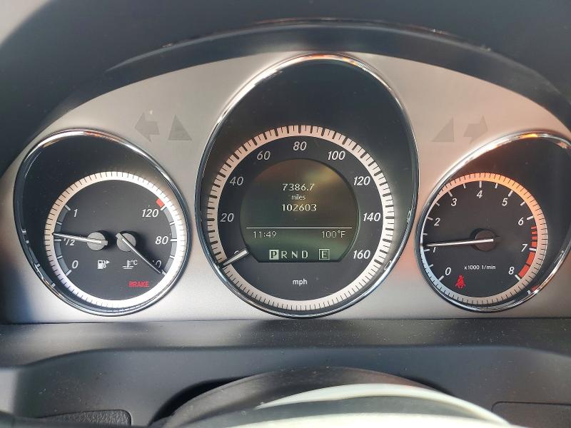 Photo 9 from auction – 2011 MERCEDES-BENZ C with VIN WDDGF8BB8BR165227