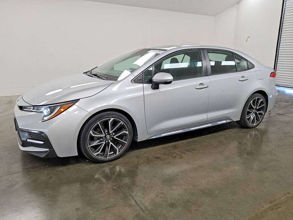 TOYOTA COROLLA 2021 with VIN 5YFS4MCE7MP079075 - Photo from auction