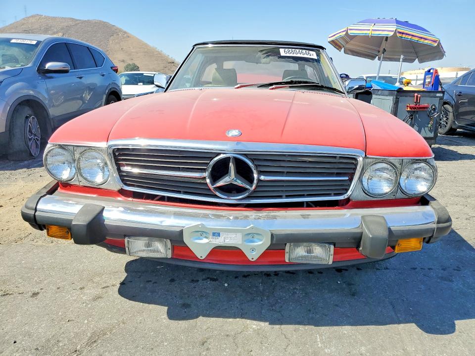 Photo 5 from auction – 1989 MERCEDES-BENZ 560 with VIN WDBBA48D7KA104792