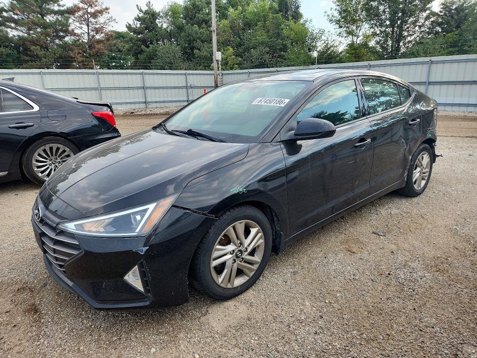 HYUNDAI ELANTRA 2020 с VIN 5NPD84LF6LH521832 - Снимка от търг