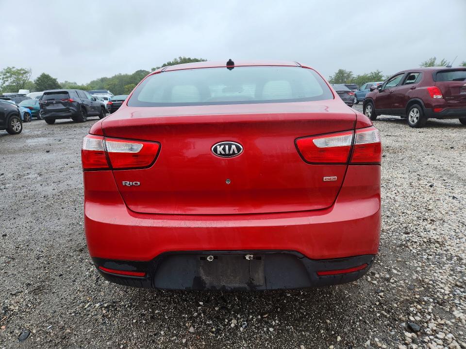 Photo 6 from auction – 2013 KIA RIO with VIN KNADM4A32D6171645