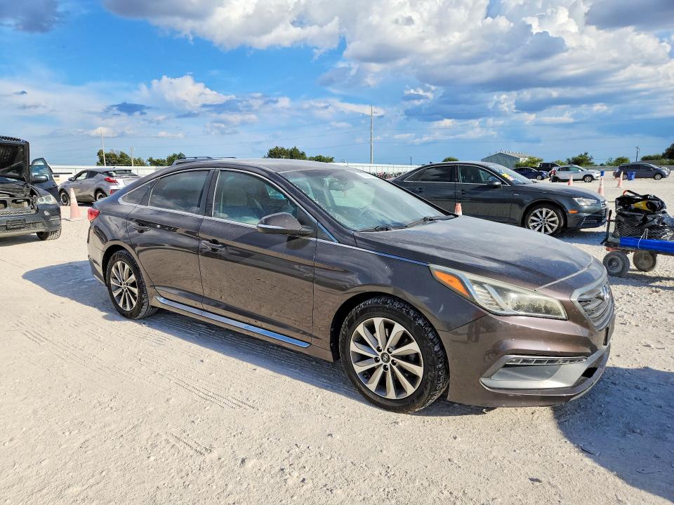 Photo 4 from auction – 2017 HYUNDAI SONATA with VIN 5NPE34AFXHH458201