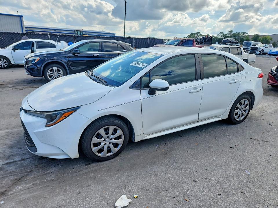TOYOTA COROLLA 2021 with VIN 5YFEPMAEXMP239411 - Photo from auction