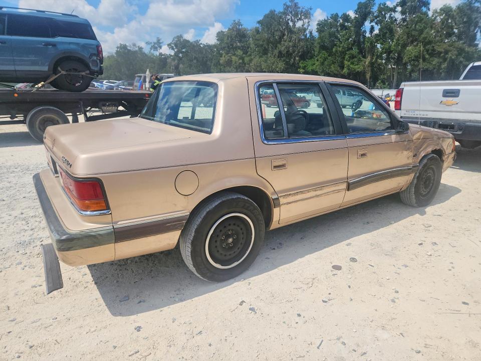 Photo 3 from auction – 1989 DODGE SPIRIT with VIN 1B3BA56J9KF464277